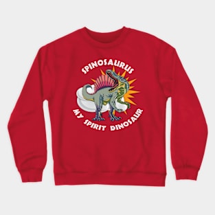 Spinosaurus My Spirit Dinosaur Design Crewneck Sweatshirt